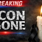 Hollywood Icon COLLAPSES — Dark Knight Star DEAD… A lit candle beside a black ribbon with the text 'BREAKING ICON GONE'