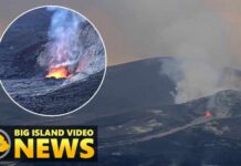 Kīlauea’s Latest Blast Sends Lava Nearly 1,000 Feet High Kilauea Volcano Eruption Update (July 14, 2026)