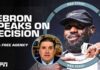 LeBron James’ Lakers Era Ends, 76ers in the Mix Reaction to LeBron James’ comments on his looming free agency decision 👀 | NBA Today