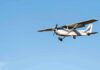 High Court Reviews $95K Plane Seized in Alaska Beer Case Single-engine airplane flying against clear blue sky