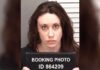 Ohio ‘House of Horrors’ Case Shifts to Courtroom Mugshot of a woman holding a booking sign